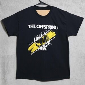 The Offspring Shirt Mens Large Black 2023 Tour Let The Bad Times Roll Band Rock